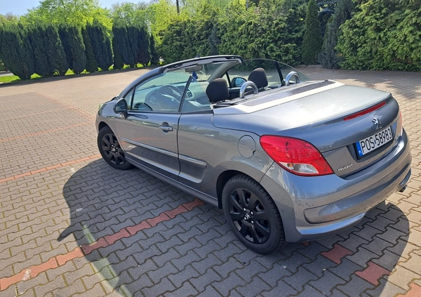 Peugeot 207 CC cena 16500 przebieg: 69000, rok produkcji 2009 z Limanowa małe 211